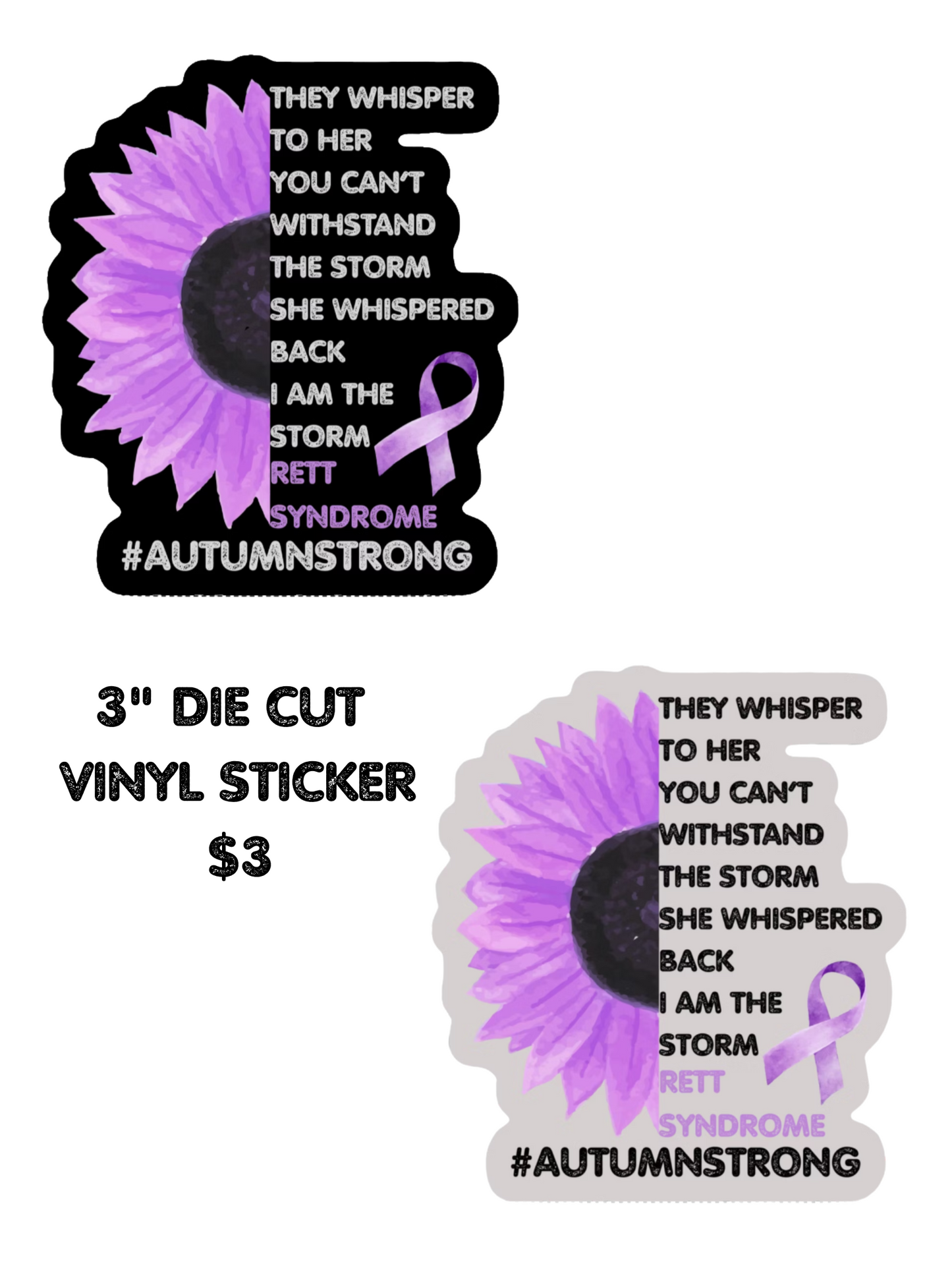 3" Die Cut Stickers